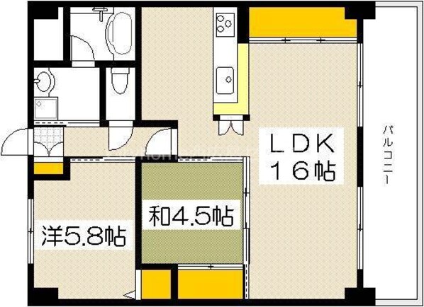 高須駅 徒歩9分 2階の物件間取画像